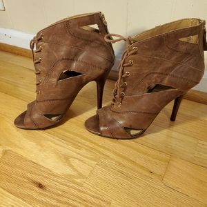 Nine West peep toe heels